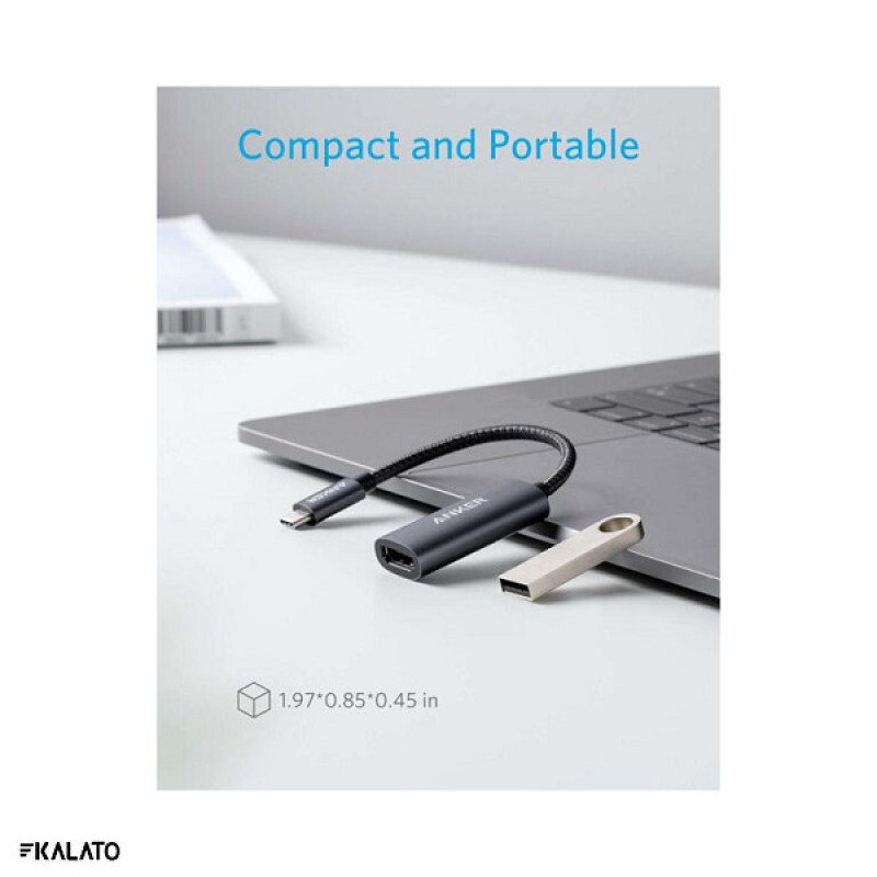 خرید و قیمت مبدل تایپ سی به HDMI انکر مدل PowerExpand A8312HA1