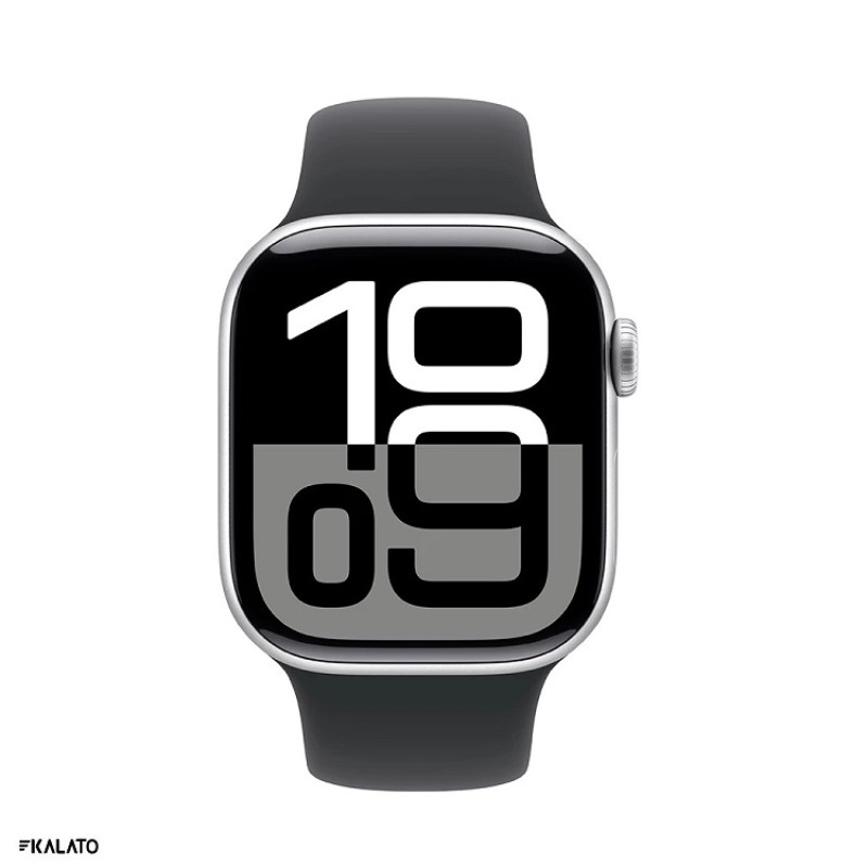 خرید و قیمت اپل واچ سری 10 مدل 42mm بدنه آلومینیوم با بند سیلیکونی
