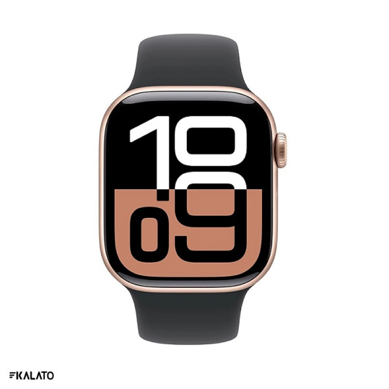 خرید و قیمت اپل واچ سری 10 مدل 42mm بدنه آلومینیوم با بند سیلیکونی