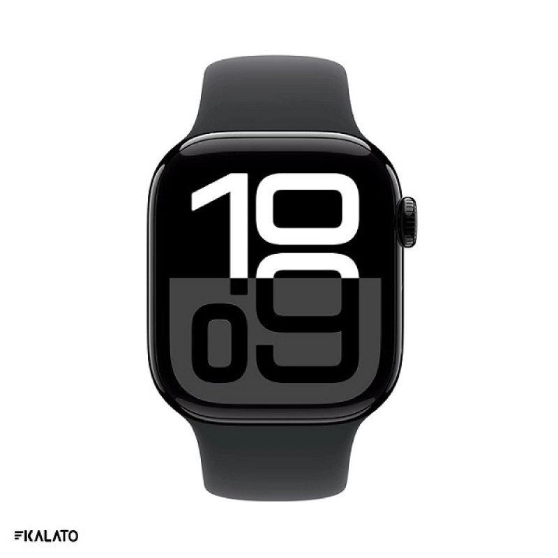خرید و قیمت اپل واچ سری 10 مدل 42mm بدنه آلومینیوم با بند سیلیکونی