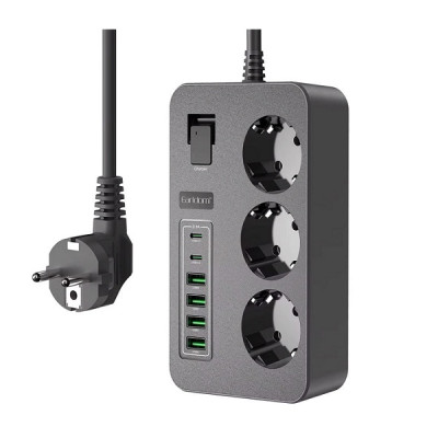 خرید و قیمت چند راهی برق و هاب شارژر ارلدام مدل ES-SC14