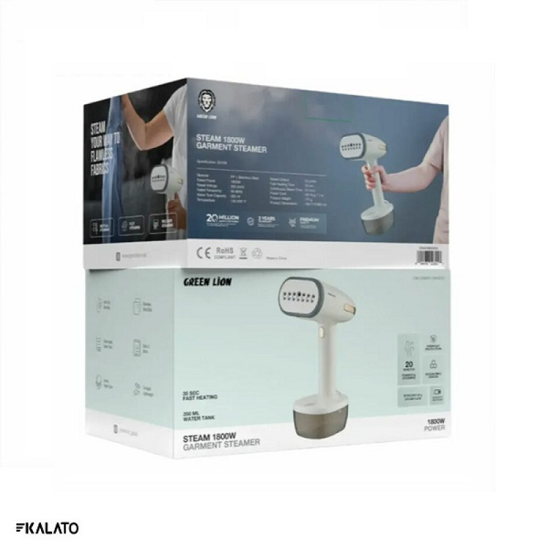 خرید و قیمت اتو بخار دستی گرین لاین Steam 1800W Garment Steamer