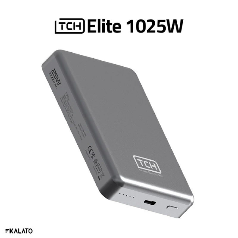 خرید و قیمت پاوربانک تی سی اچ مدل Elite 1025W ظرفیت 10000 میلی آمپر