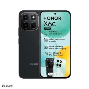 گوشی موبایل آنر مدل Honor X6C دو سیم کارت ظرفیت 128/6 گیگابایت